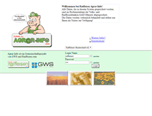Tablet Screenshot of demo.agrar-info.com
